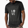 Love Football Illustration T-Shirt - Streetwear Style Unisex - T-Shirt, Sweatshirt, Hoodie