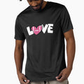 Love Football T-Shirt - Minimalist Print Unisex - T-Shirt, Sweatshirt, Hoodie