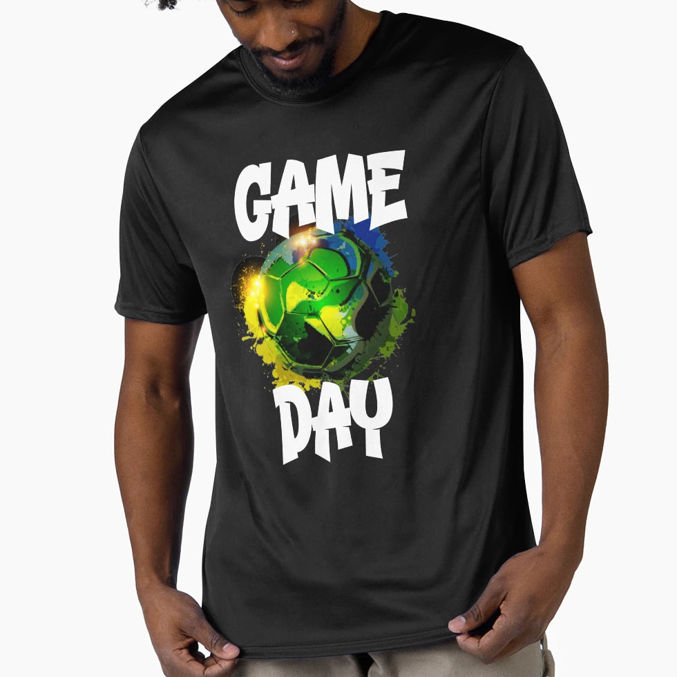 Fun Sports Game Day Soccer T-Shirt - Minimalist Print for Adults - T-Shirt, Sweatshirt, Hoodie