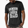 Senior Cheerleader Dad Cheer Class 2026 T-Shirt - Graphic Print for Adults - T-Shirt, Sweatshirt, Hoodie