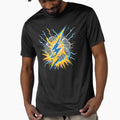 Thunderbolt Explosion High Energy Lightning T-Shirt - Graphic Print Unisex - T-Shirt, Sweatshirt, Hoodie