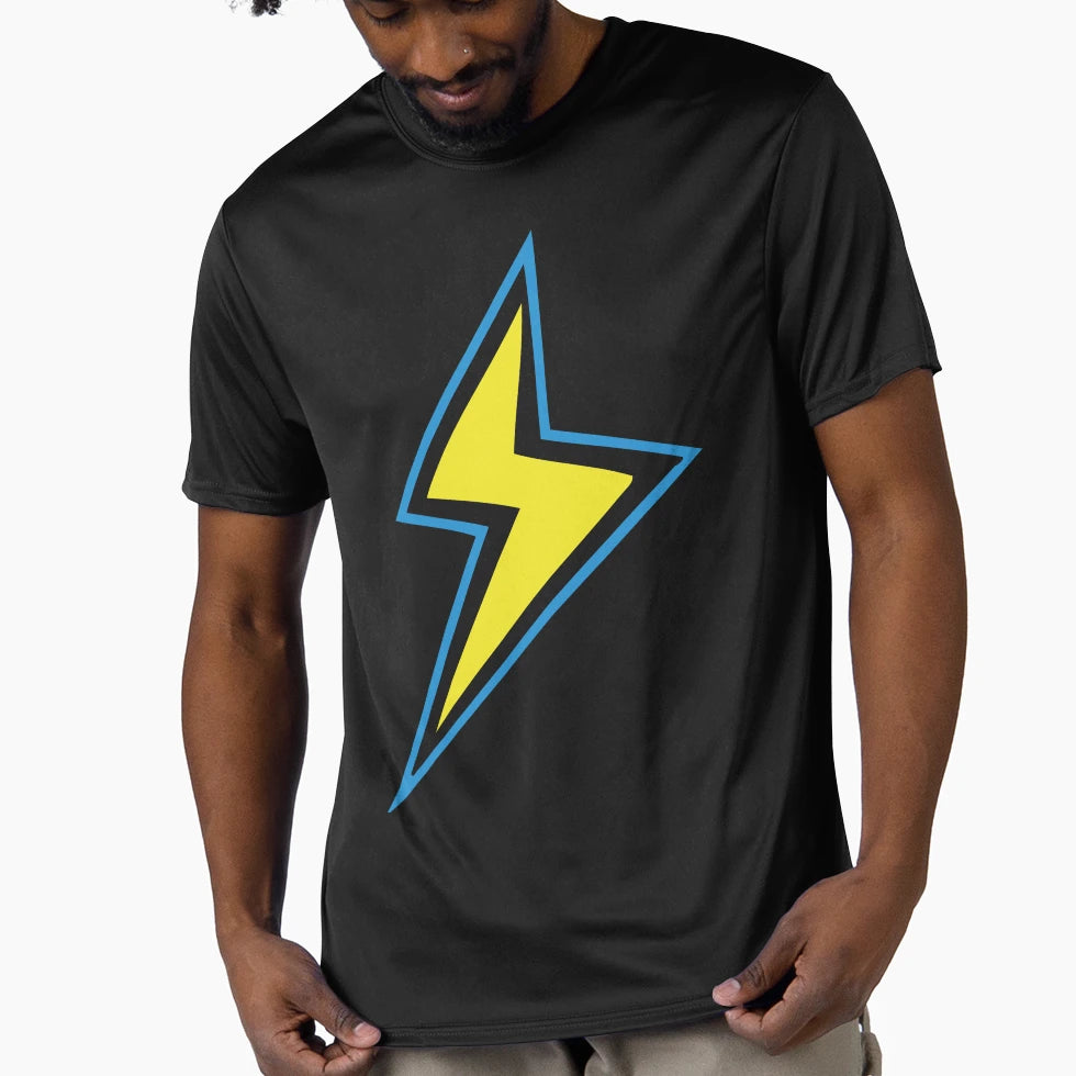 Lightning Flash T-Shirt - Graphic Print for Adults - T-Shirt, Sweatshirt, Hoodie