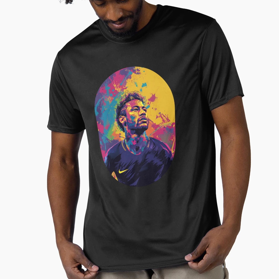 Neymar Jr T-Shirt - Custom Art Print Men Women - T-Shirt, Sweatshirt, Hoodie