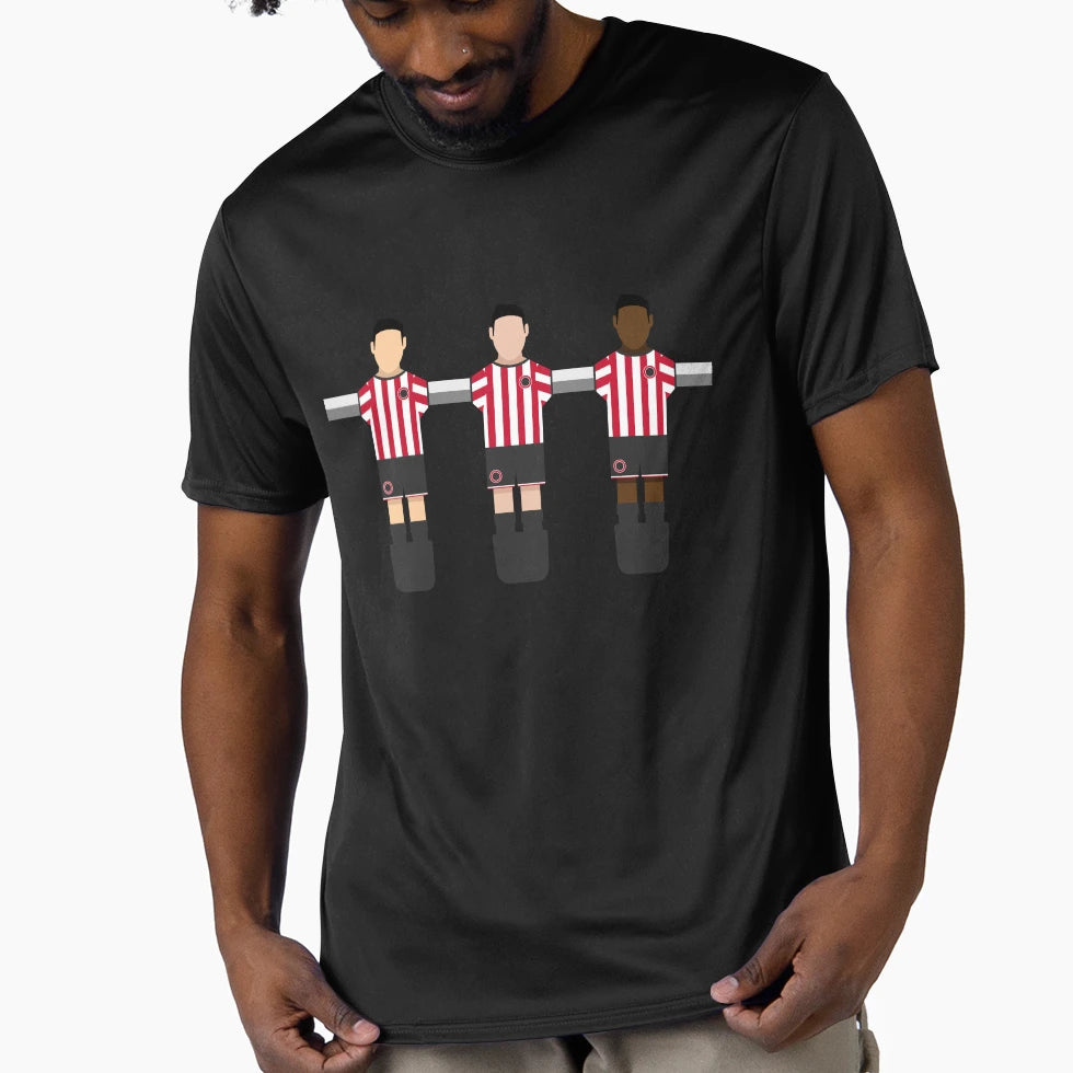 Sheffield Football Team Table T-Shirt - Streetwear Style Men Women - T-Shirt, Sweatshirt, Hoodie