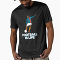 Football Is Life T-Shirt - Aesthetic Graphic for Adults - T-Shirt, Sweatshirt, Hoodie