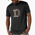 Personalized Football Initial D T-Shirt - Minimalist Print Unisex - T-Shirt, Sweatshirt, Hoodie