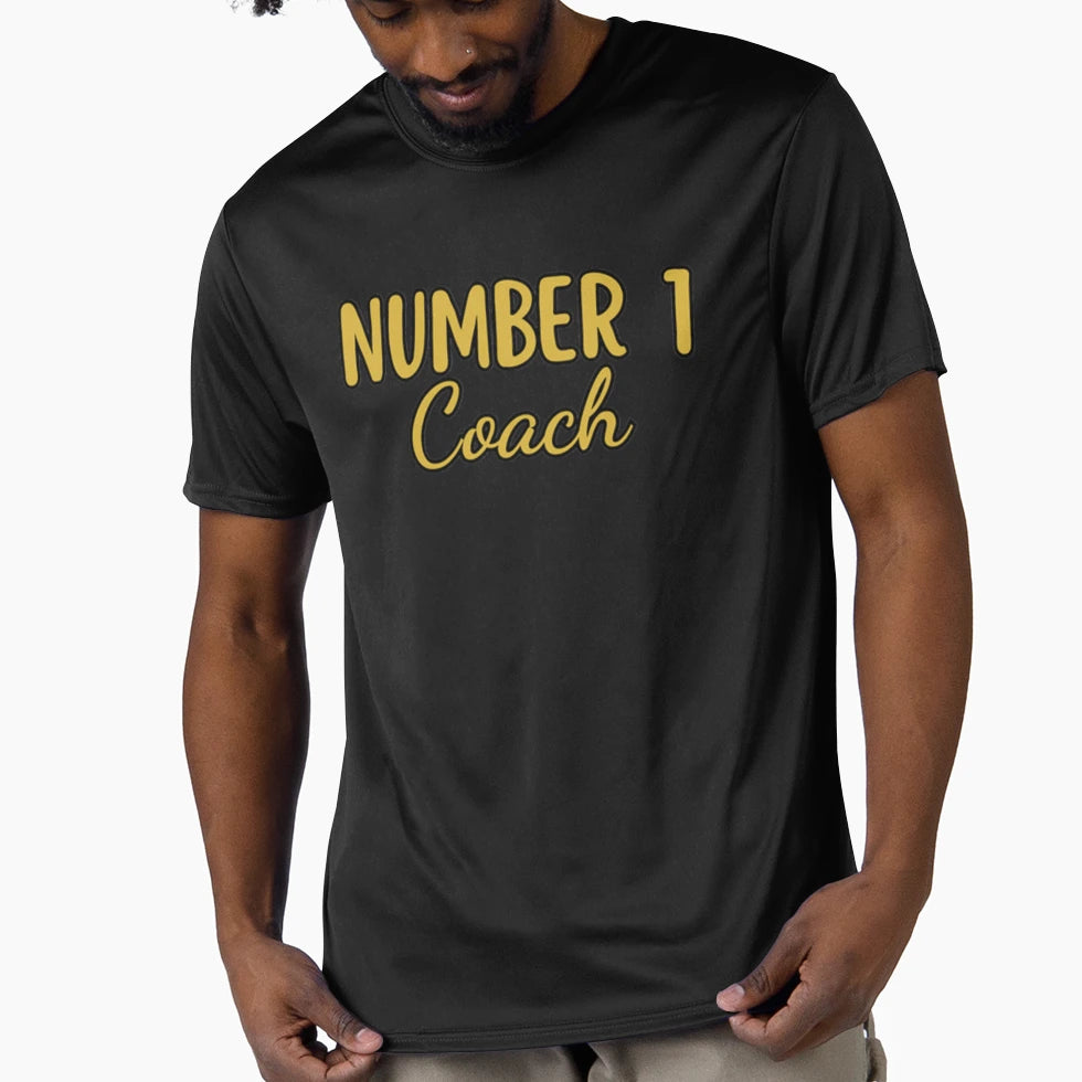 Number 1 Coach G T-Shirt - Custom Art Print Unisex - T-Shirt, Sweatshirt, Hoodie