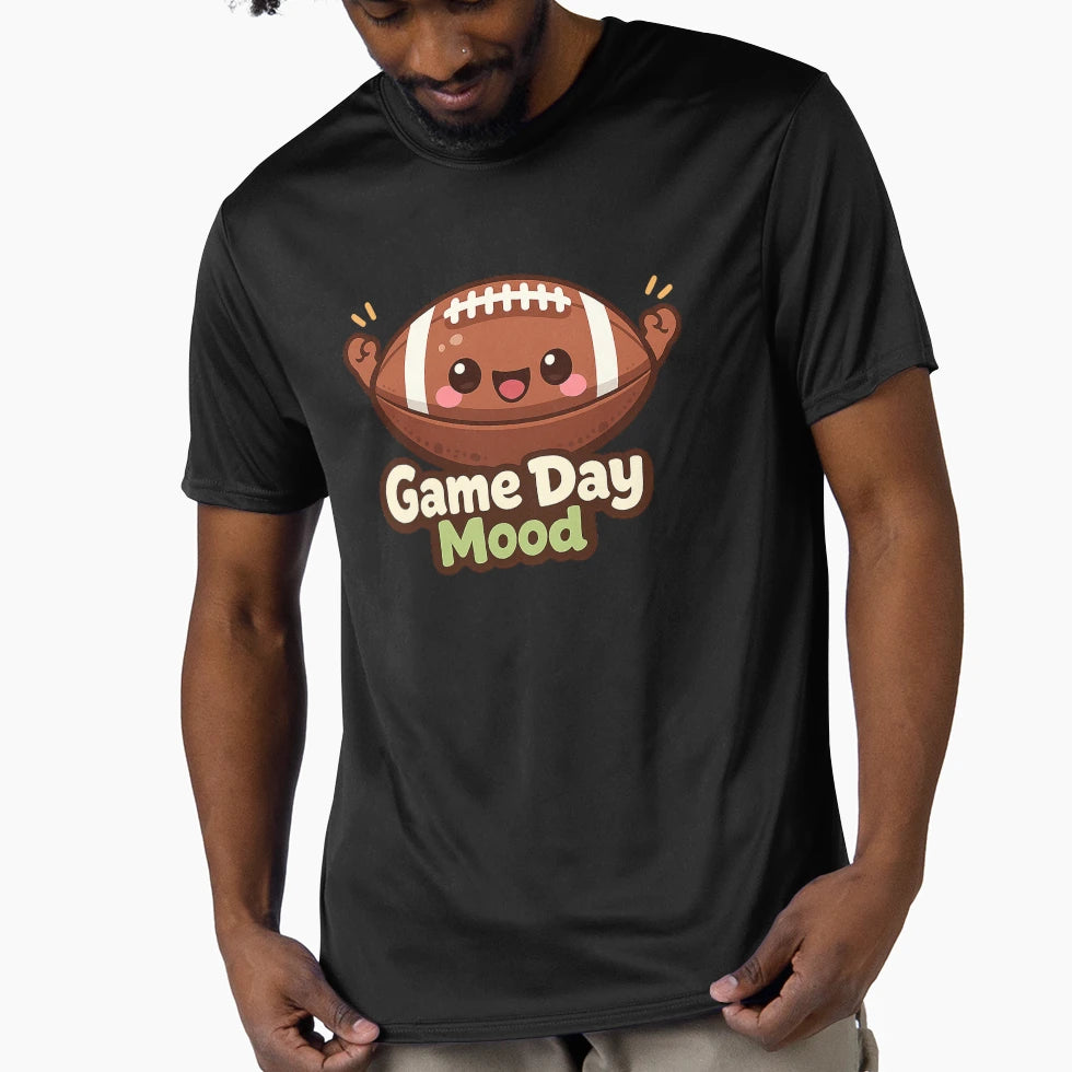 American Football Game Day Mood T-Shirt - Casual Everyday Wear Men Women - T-Shirt, Sweatshirt, Hoodie