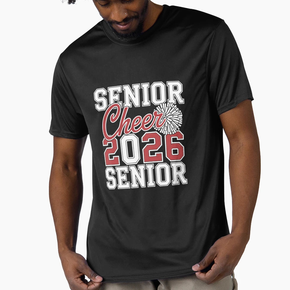 Class 2026 Senior Year Cheer Back To T-Shirt - Minimalist Print Unisex - T-Shirt, Sweatshirt, Hoodie