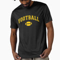 Football Distressed College Font T-Shirt - Streetwear Style for Adults - T-Shirt, Sweatshirt, Hoodie