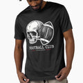 Football Skull Football Club T-Shirt - Fun Novelty Design for Adults - T-Shirt, Sweatshirt, Hoodie
