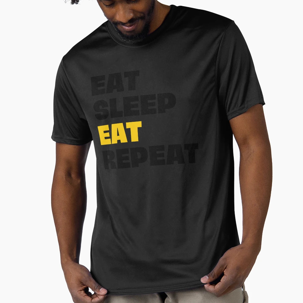 Eat Sleep Eat Repeat T-Shirt - Casual Everyday Wear for Adults - T-Shirt, Sweatshirt, Hoodie