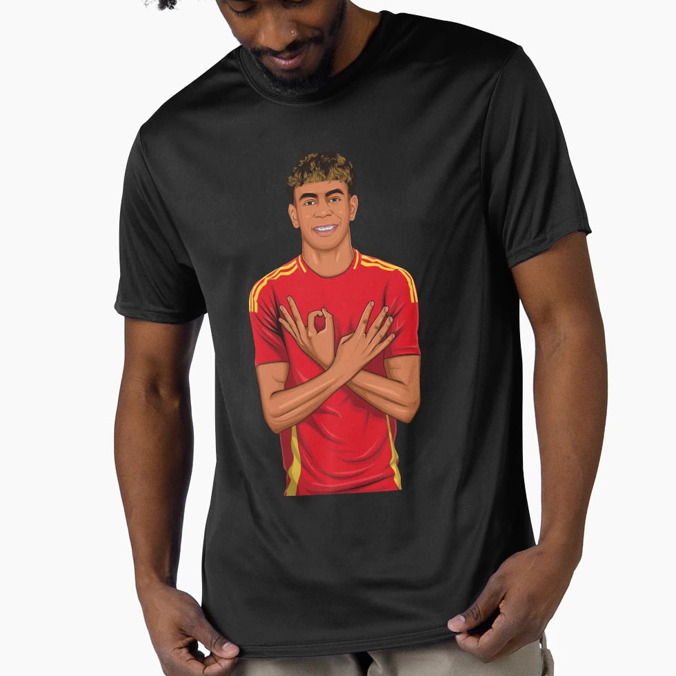 Lamine Yamal T-Shirt - Minimalist Print Men Women - T-Shirt, Sweatshirt, Hoodie