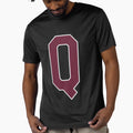 Letter Q Bold Collegiate Font Varsity T-Shirt - Fun Novelty Design Unisex - T-Shirt, Sweatshirt, Hoodie