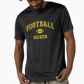 Football Team Kicker Distressed T-Shirt - Aesthetic Graphic for Adults - T-Shirt, Sweatshirt, Hoodie