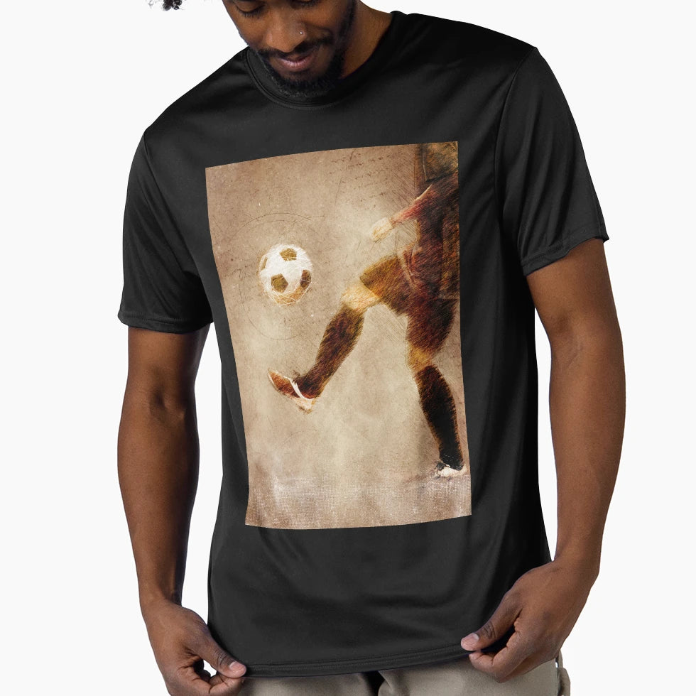 Football Player Sport Art Football T-Shirt - Unique Graphic Men Women - T-Shirt, Sweatshirt, Hoodie
