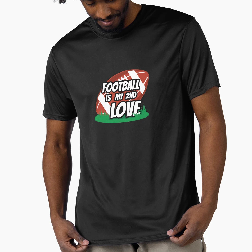Football Love T-Shirt - Trendy Graphic for Adults - T-Shirt, Sweatshirt, Hoodie
