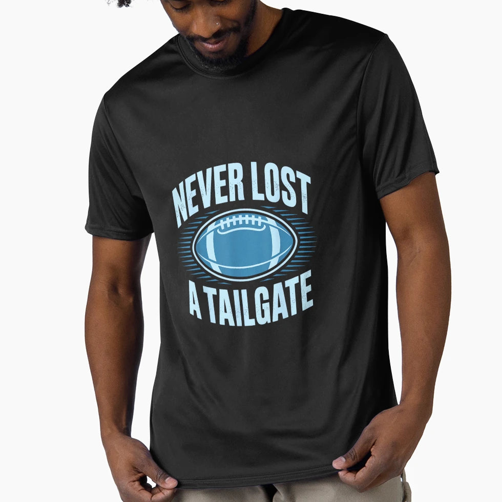 Never Lost Tailgate Funny T-Shirt - Casual Everyday Wear Men Women - T-Shirt, Sweatshirt, Hoodie