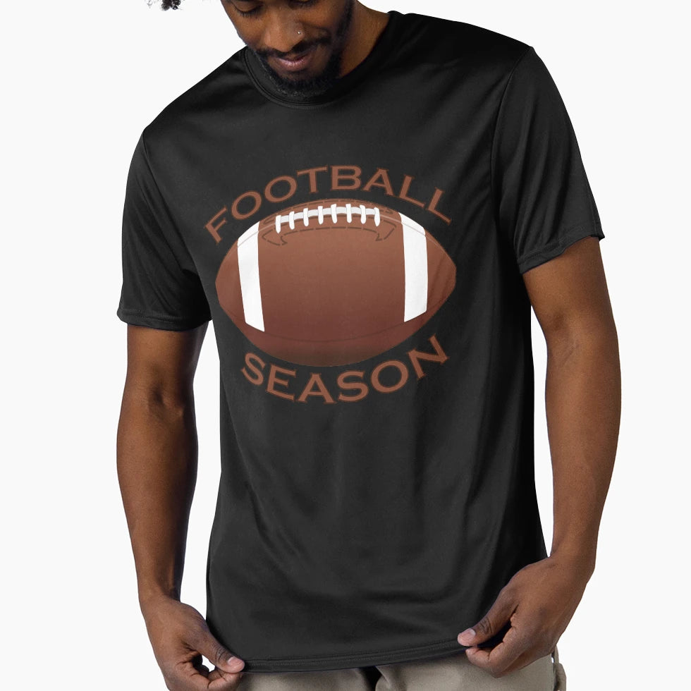 Football Season T-Shirt - Unique Graphic for Adults - T-Shirt, Sweatshirt, Hoodie