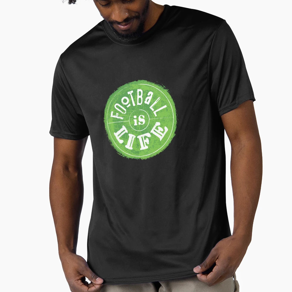Football Is Life T-Shirt - Fun Novelty Design Unisex - T-Shirt, Sweatshirt, Hoodie