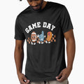 Football Game Day Groovy Sports Fan T-Shirt - Minimalist Print Men Women - T-Shirt, Sweatshirt, Hoodie