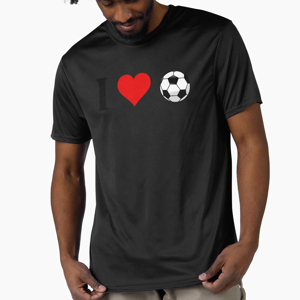 I Love Soccer T-Shirt - Casual Everyday Wear for Adults - T-Shirt, Sweatshirt, Hoodie