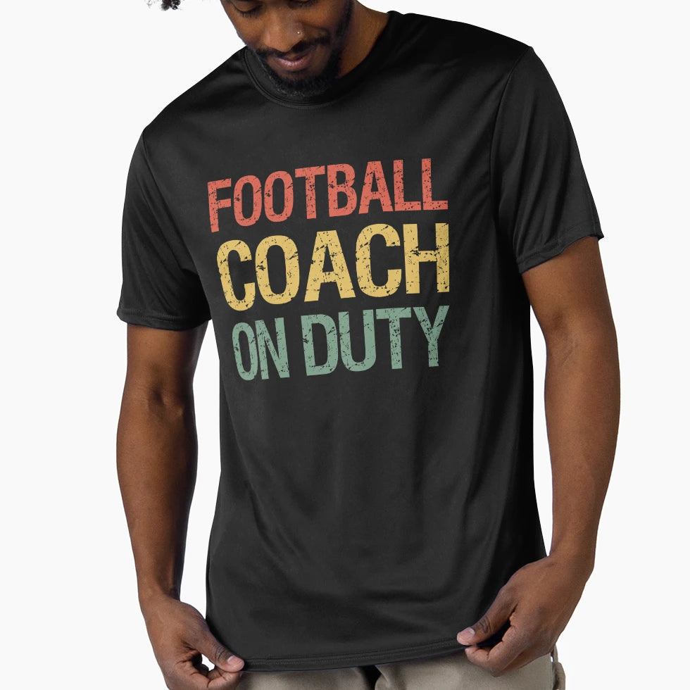 Football Coach Duty Ii T-Shirt - Fun Novelty Design for Adults - T-Shirt, Sweatshirt, Hoodie