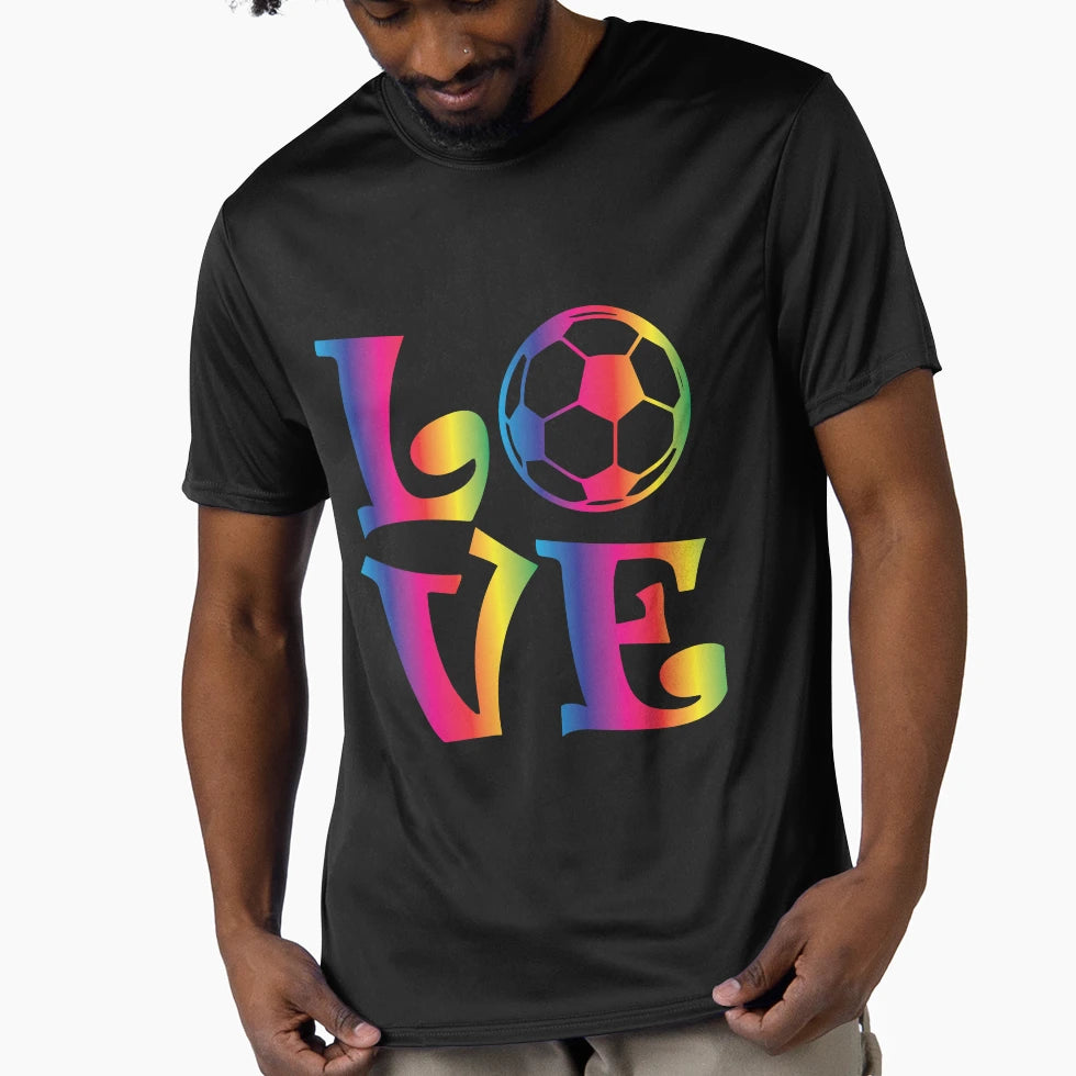 Love Soccer T-Shirt - Novelty Apparel Men Women - T-Shirt, Sweatshirt, Hoodie