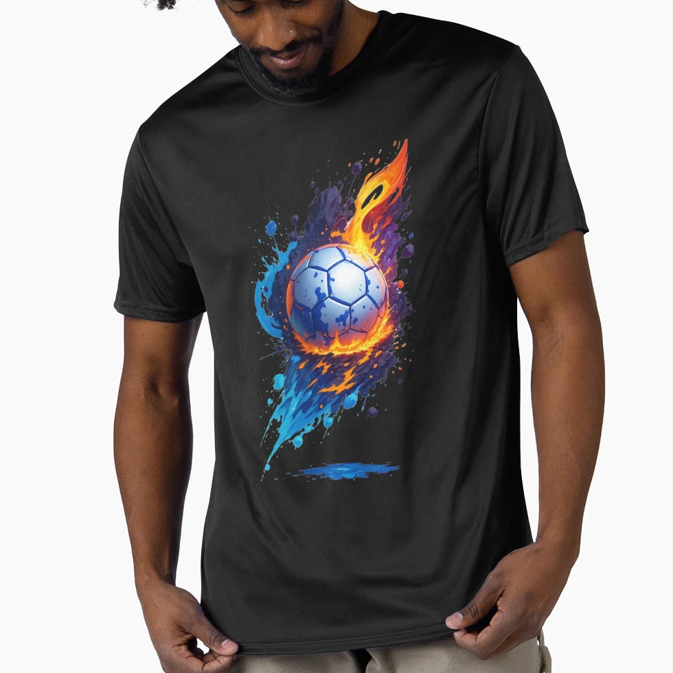 Soccer Ball T-Shirt - Custom Art Print Unisex - T-Shirt, Sweatshirt, Hoodie