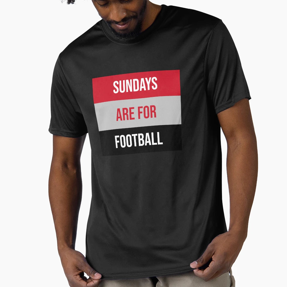 Sundays Are Football T-Shirt - Casual Everyday Wear Unisex - T-Shirt, Sweatshirt, Hoodie
