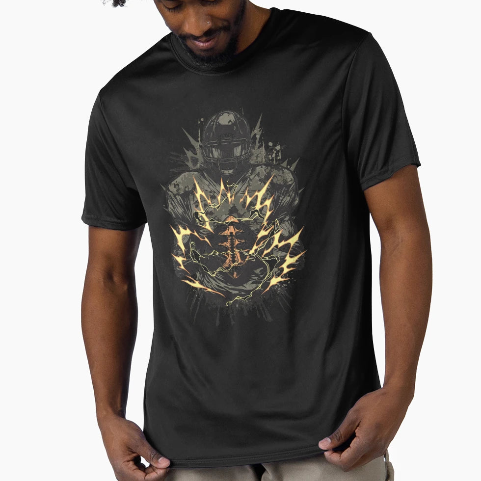 Camouflage Football T-Shirt - Streetwear Style Men Women - T-Shirt, Sweatshirt, Hoodie