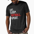 Sleep Repeat T-Shirt - Fun Novelty Design for Adults - T-Shirt, Sweatshirt, Hoodie