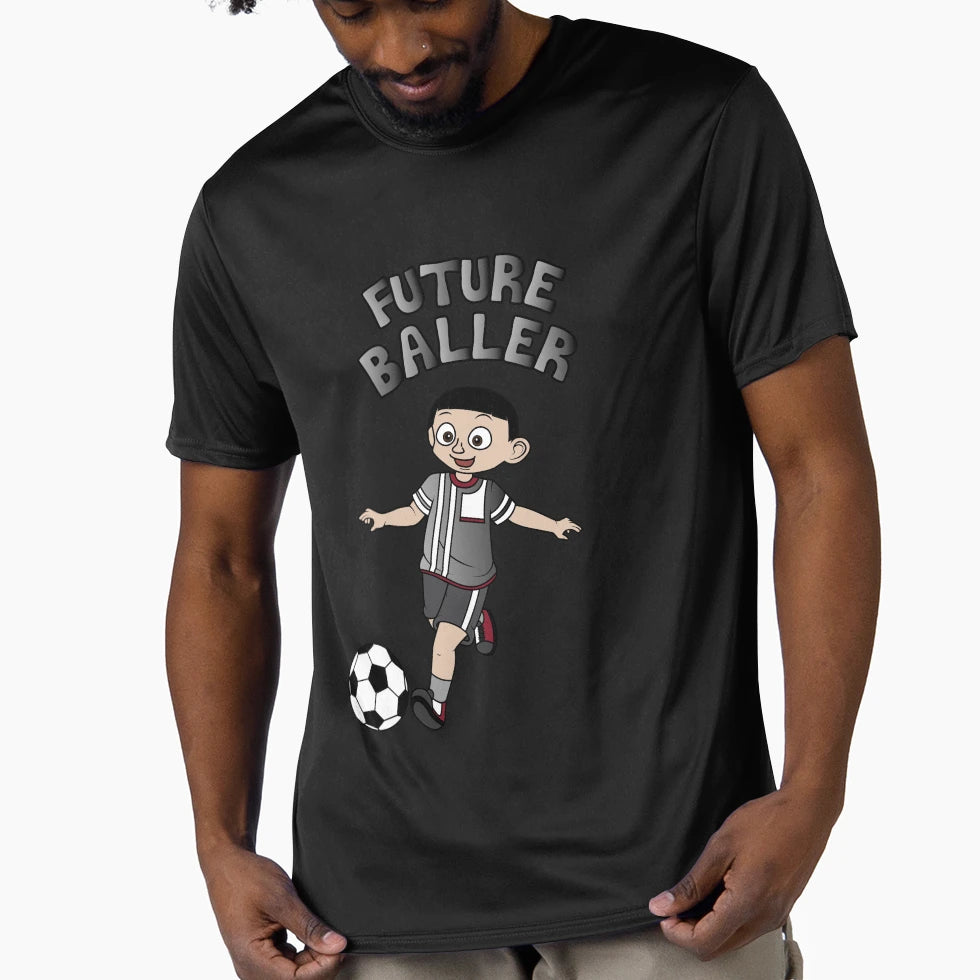 Future Baller Black Hair T-Shirt - Casual Everyday Wear Men Women - T-Shirt, Sweatshirt, Hoodie