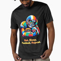 Eat Sleep Football Repeat T-Shirt - Streetwear Style Men Women - T-Shirt, Sweatshirt, Hoodie