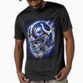 Colts Mural Type Art T-Shirt - Custom Art Print for Adults - T-Shirt, Sweatshirt, Hoodie