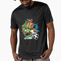 Animated Soccer Legends Epic Field T-Shirt - Streetwear Style Men Women - T-Shirt, Sweatshirt, Hoodie