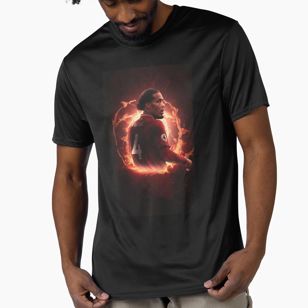 Wallapper Virgil Van Dijk T-Shirt - Graphic Print Men Women - T-Shirt, Sweatshirt, Hoodie