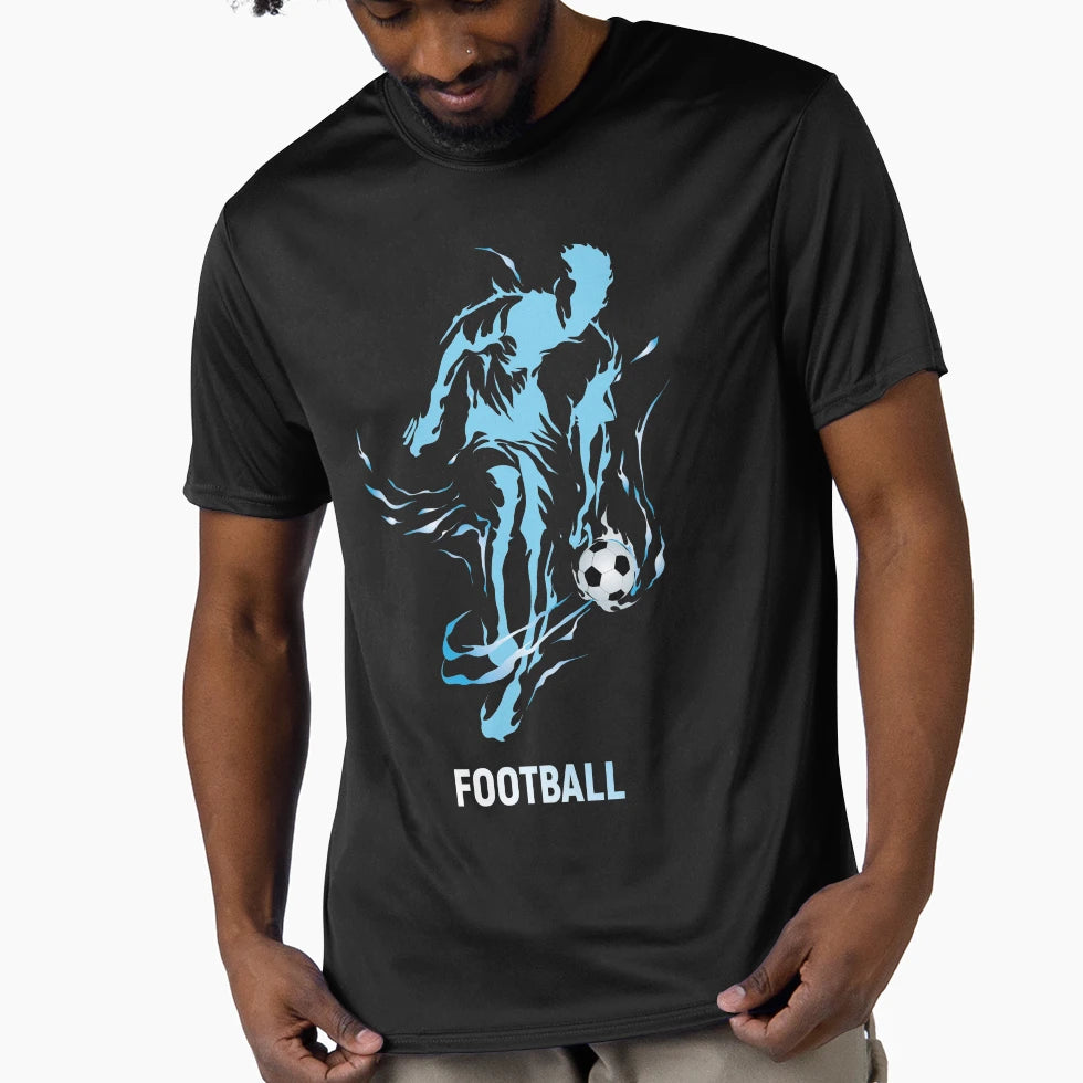 Football Is Source Inspiration T-Shirt - Minimalist Print Unisex - T-Shirt, Sweatshirt, Hoodie