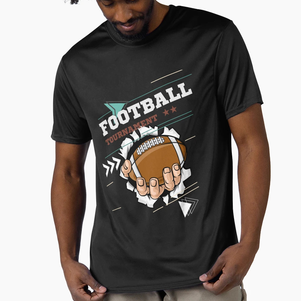American Football Sports Ball T-Shirt - Fun Novelty Design Men Women - T-Shirt, Sweatshirt, Hoodie