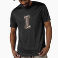 Personalized Football Initial I T-Shirt - Graphic Print Unisex - T-Shirt, Sweatshirt, Hoodie