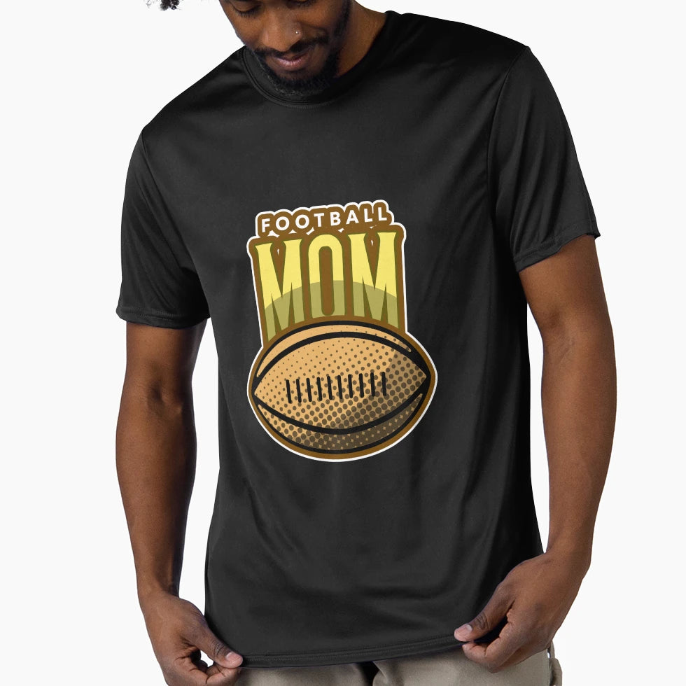 Football Mom T-Shirt - Trendy Graphic Men Women - T-Shirt, Sweatshirt, Hoodie