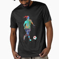 Soccer Player T-Shirt - Custom Art Print Unisex - T-Shirt, Sweatshirt, Hoodie