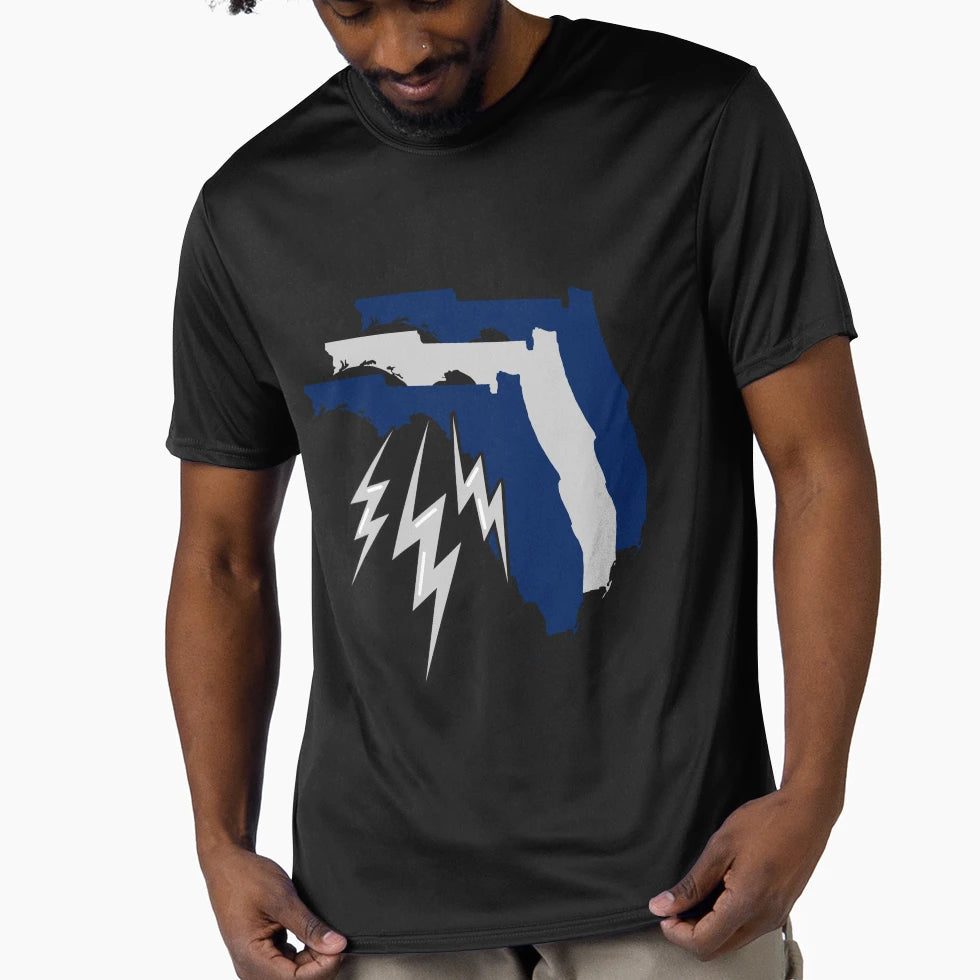 Florida Border Lightning T-Shirt - Minimalist Print Unisex - T-Shirt, Sweatshirt, Hoodie