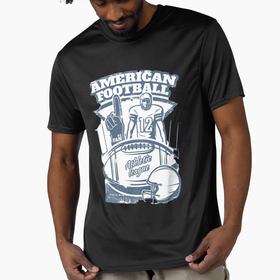 American Football Athletic League T-Shirt - Casual Everyday Wear Men Women - T-Shirt, Sweatshirt, Hoodie