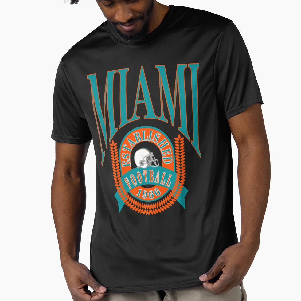 Football Miami Dolphins T-Shirt - Streetwear Style Men Women - T-Shirt, Sweatshirt, Hoodie