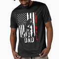 Football Dad Gifts T-Shirt - Minimalist Print Men Women - T-Shirt, Sweatshirt, Hoodie