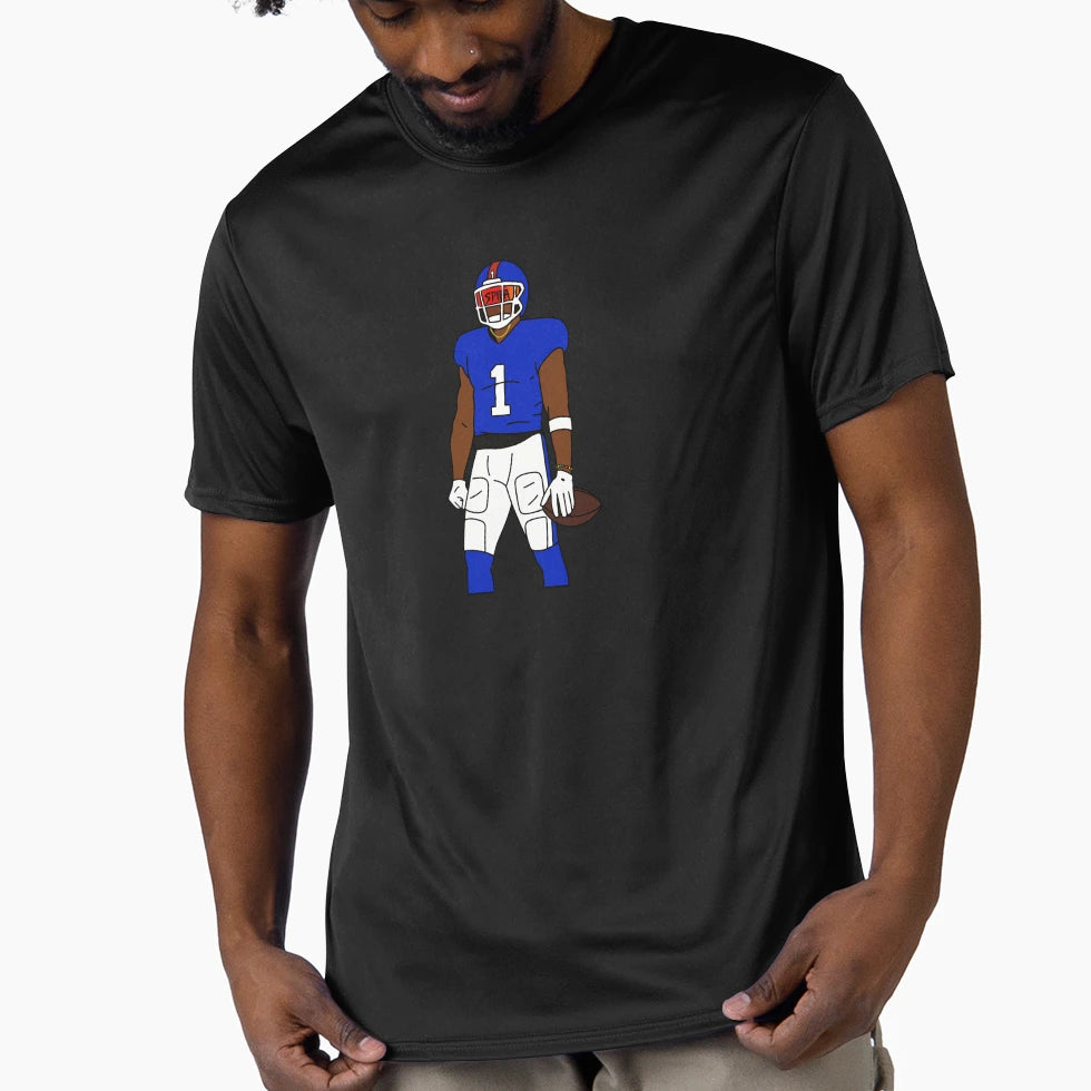Malik Nabers T-Shirt - Fun Novelty Design for Adults - T-Shirt, Sweatshirt, Hoodie