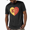 I Love Kansas City Kc Heart T-Shirt - Trendy Graphic Unisex - T-Shirt, Sweatshirt, Hoodie