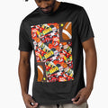 Football Game Patterns T-Shirt - Streetwear Style for Adults - T-Shirt, Sweatshirt, Hoodie