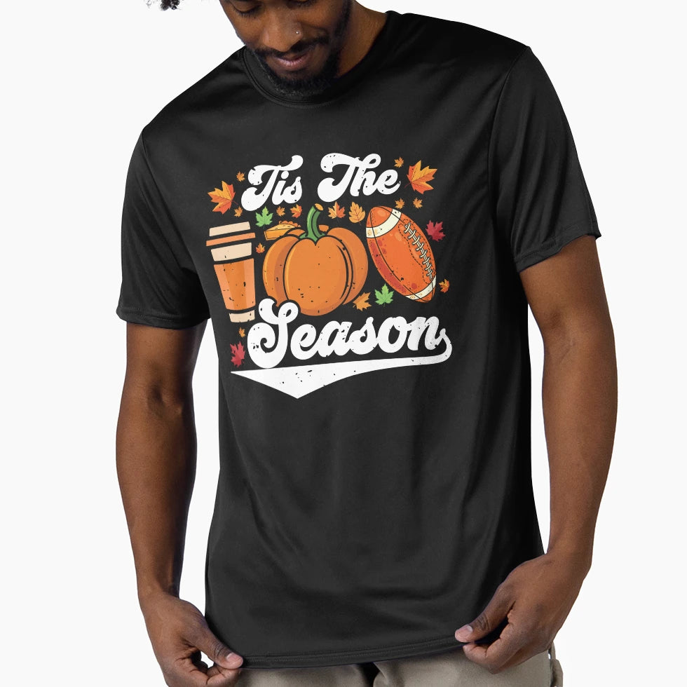 American Football Pumpkin Spice T-Shirt - Novelty Apparel Men Women - T-Shirt, Sweatshirt, Hoodie